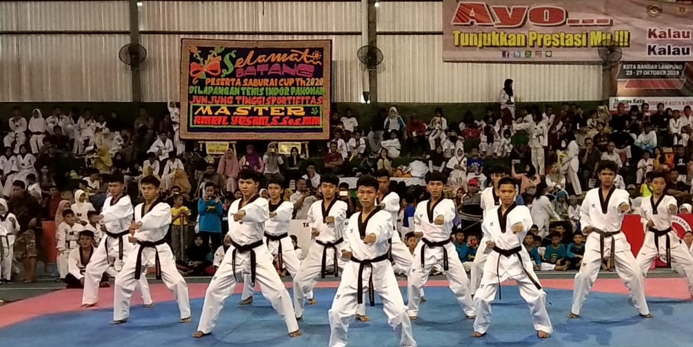 Ratusan Atlet Taekwondo Adu Kemampuan di Saburai Cup ke-11 – Berita Jempol