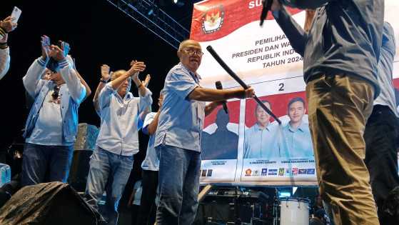 Mantan Wagub Bachtiar Turut Meriahkan Konser TKD di Lampung Utara
