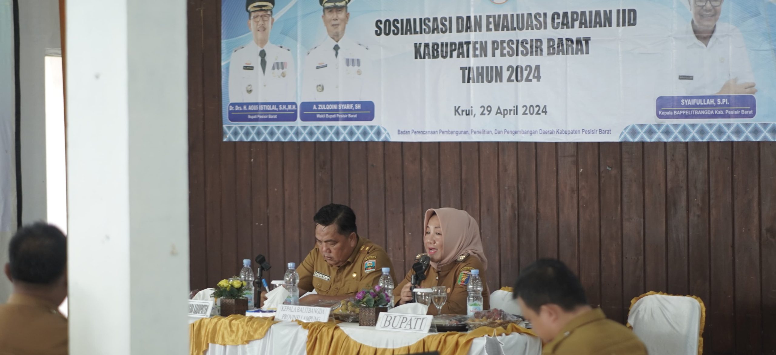 Pemkab Pesibar Gelar Sosialisasi Dan Evaluasi Cabai Iid Tahun 2024