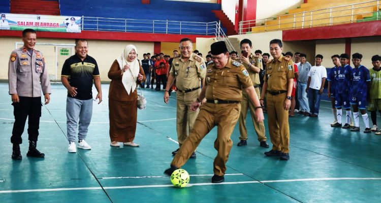 Disparpora Lamtim Gaet Atlet Futsal Pelajar Berbakat