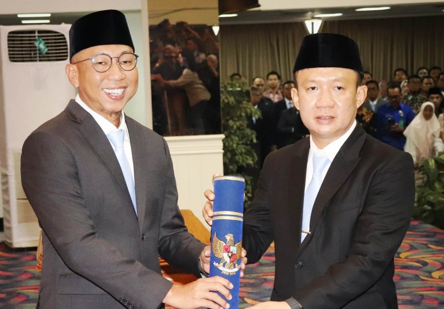 Gubernur Lantik Marindo Kurniawan Sebagai Sekda Provinsi Lampung